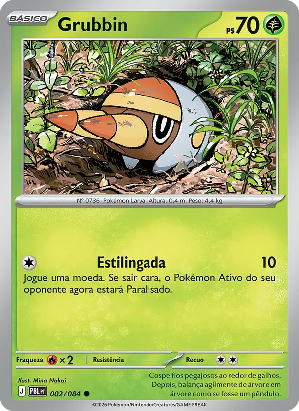 Carta Grubbin do set Escuridão Absoluta