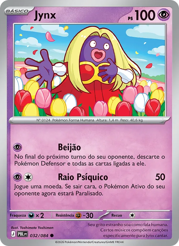 Carta Jynx do set Escuridão Absoluta