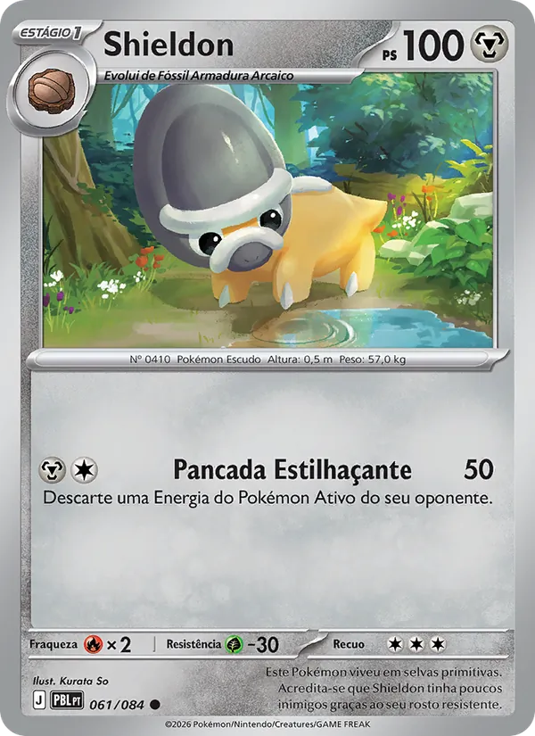 Carta Shieldon do set Escuridão Absoluta