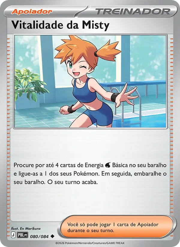 Carta Vitalidade da Misty do set Escuridão Absoluta