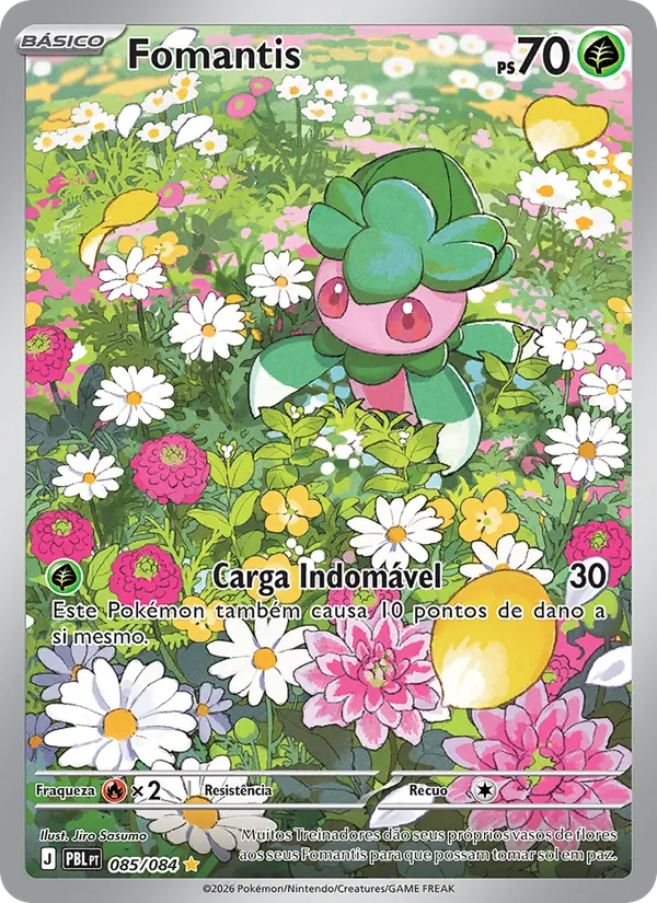 Carta Fomantis do set Escuridão Absoluta