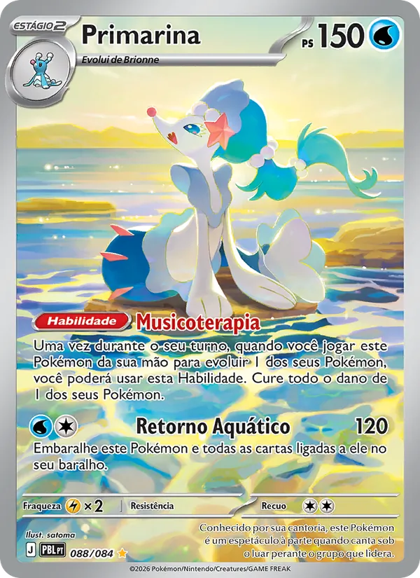 Carta Primarina do set Escuridão Absoluta