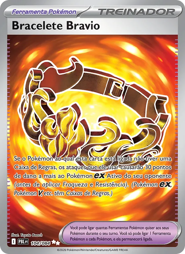 Carta Bracelete Bravio do set Escuridão Absoluta