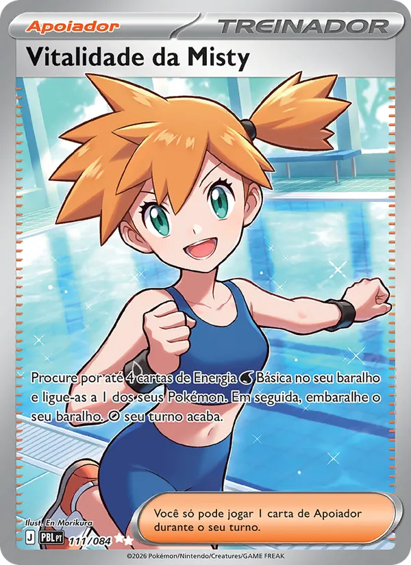 Carta Vitalidade da Misty do set Escuridão Absoluta